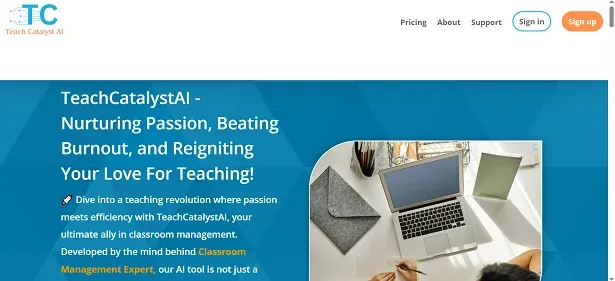 Teach Catalyst AI preview