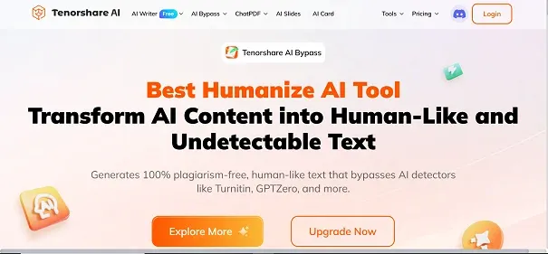 Tenorshare AI preview