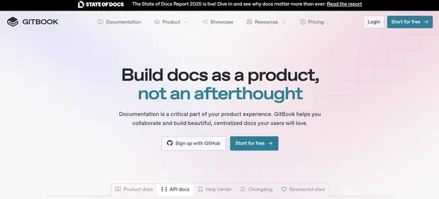 The New Gitbook preview