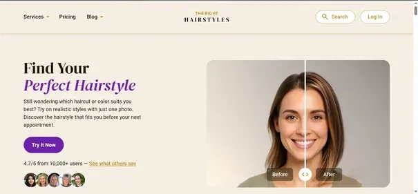 Therighthairstyles preview