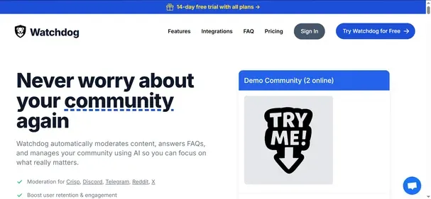 Watchdog Chat preview