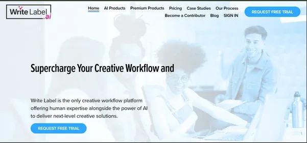 Write Label AI preview