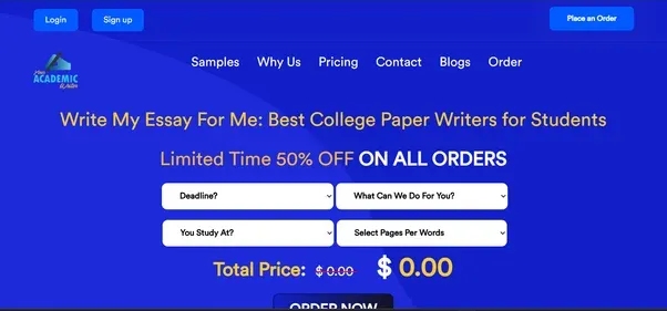 Your Academic Writer preview